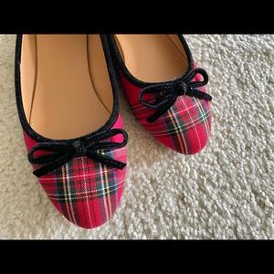 JCrew Tartan Plaid Ballet Flat